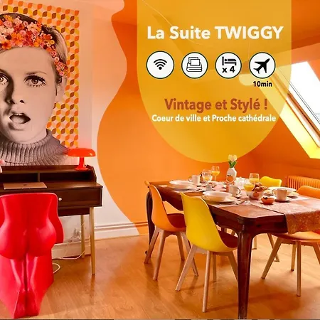 La Twiggy , 70's Vintage, Center Apartamento