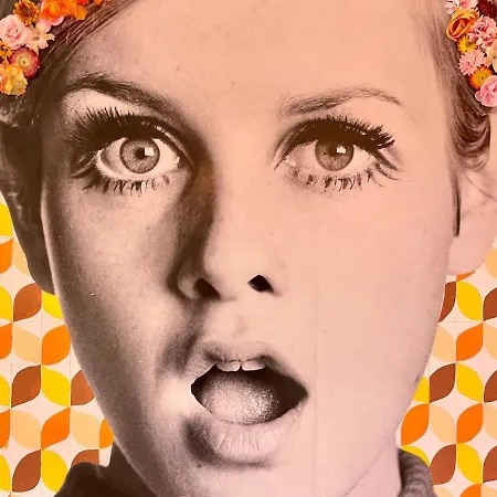 La Twiggy , 70's Vintage, Center * Beauvais