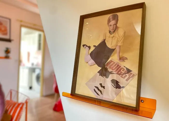 Apartment La Twiggy , 70's Vintage, Center Beauvais